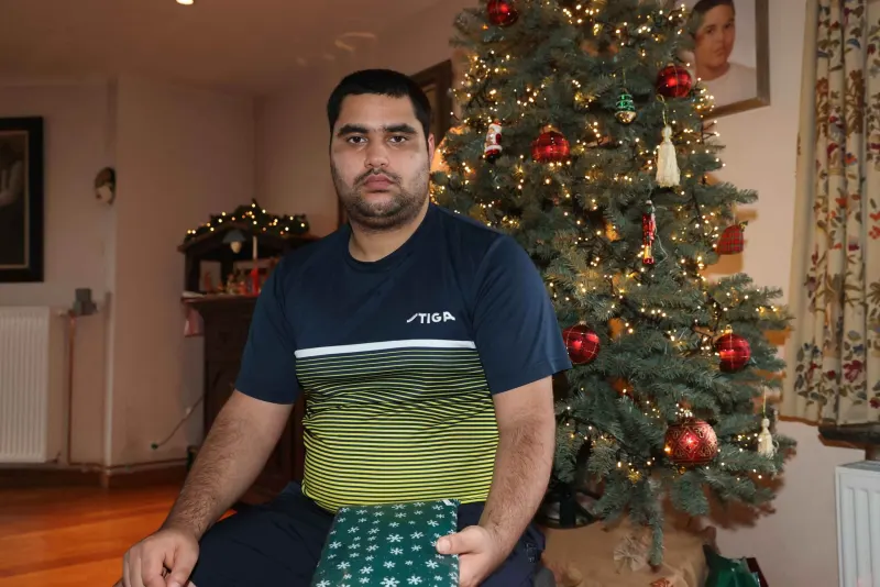 Florian Van Acker – foto florian kerstmis 2021