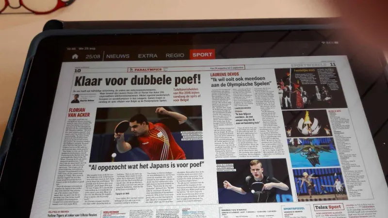 Florian Van Acker – nieuwsblad tokyo