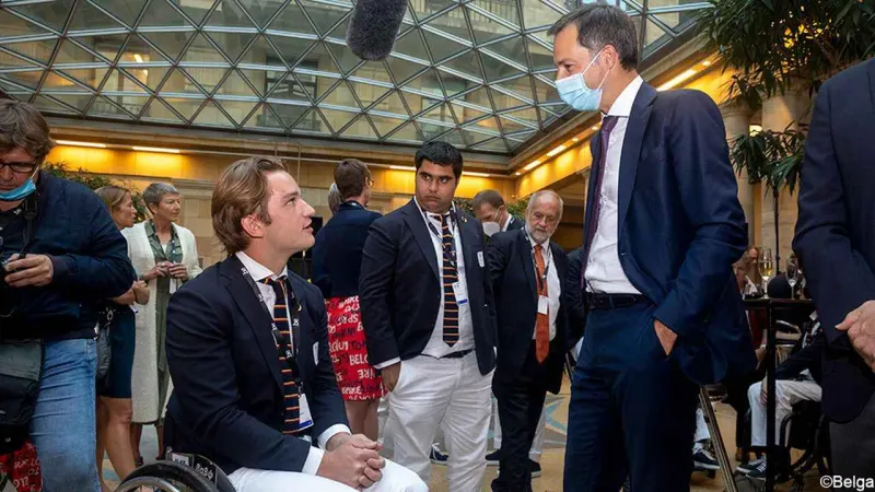 Florian Van Acker – ontvangst eerste minister Decroo