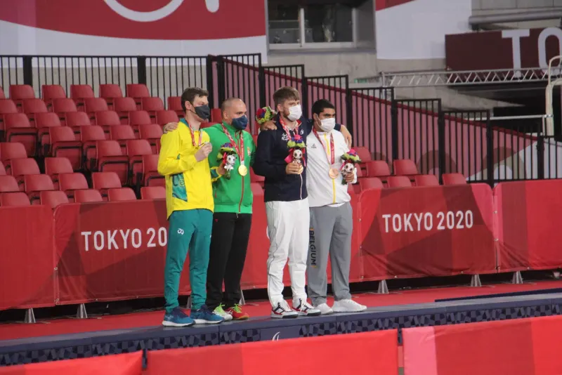 Florian Van Acker – podium Tokyo 1